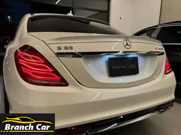 مرسيدس AMG S63 VIP 2015 - حالة ممتازة!  (عداد 3000 كم فقط!)