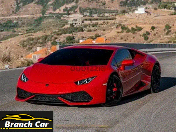 لامبورجيني هوركان LP610-4 حمراء 2015 - قيادة الأحلام بانتظارك!