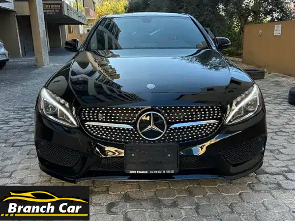 مرسيدس C 300 AMG لاين نايت باكدج 2017 -  سعر لا يقاوم! ?