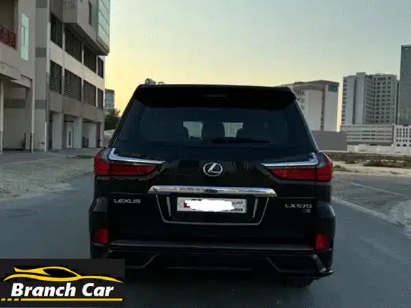 لكزس LX 570 2018 بحالة ممتازة - مالك واحد - بدون حوادث - البحرين