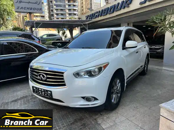 Infiniti JX35 2013 بحالة ممتازة - 7 ركاب، سقف بانورامي، وسعر...