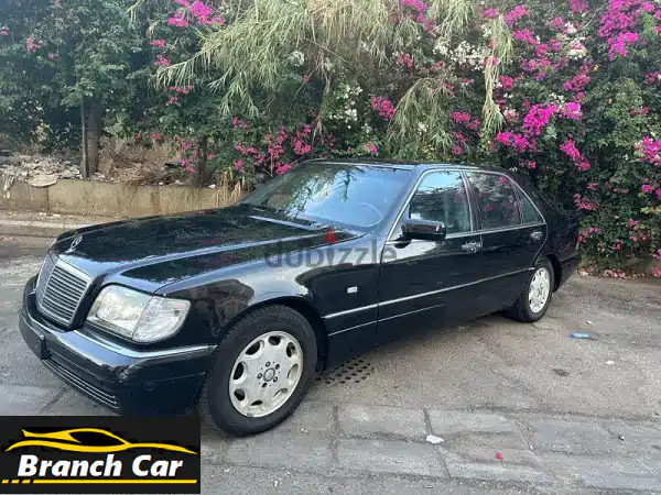 مرسيدس S-Class 1998 (نسخة L الطويلة) - بحالة ممتازة! سعر مغرٍ!