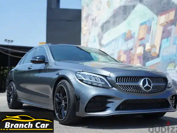 مرسيدس C300 رمادي أحمر 2018 -  فخامة لا تُقاوم! (AMG Look)