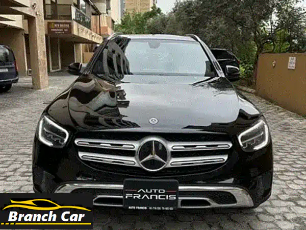 مرسيدس GLC 300 4MATIC 2020 سوداء - بحالة ممتازة! (كشف...