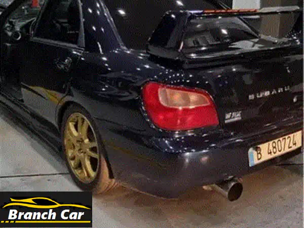 سوبارو إمبريزا WRX 2002 معدّلة - فرصة ذهبية لعشاق السرعة!