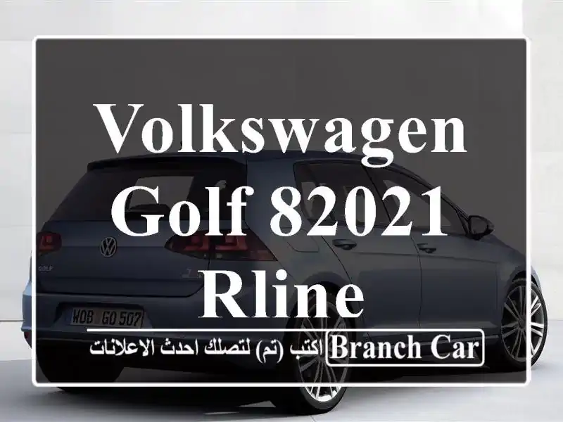 Volkswagen Golf 82021 RLine