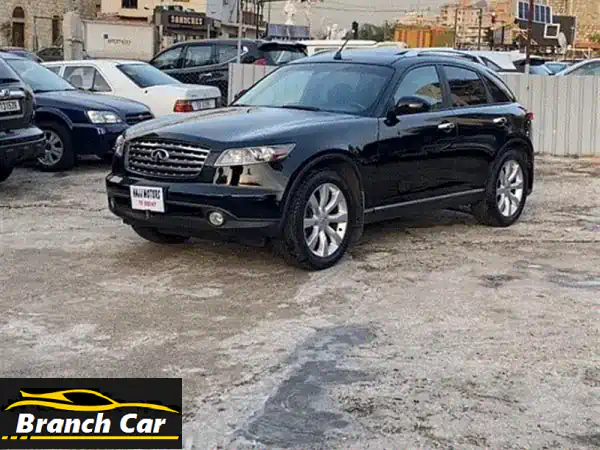 Infiniti FX35 2003 سوداء - بحالة ممتازة! فرصة ذهبية!