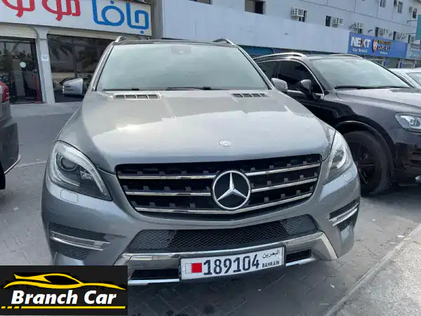 مرسيدس ML 400 4MATIC 2015 - فخامة وأداء استثنائي بسعر لا يُقاوم!