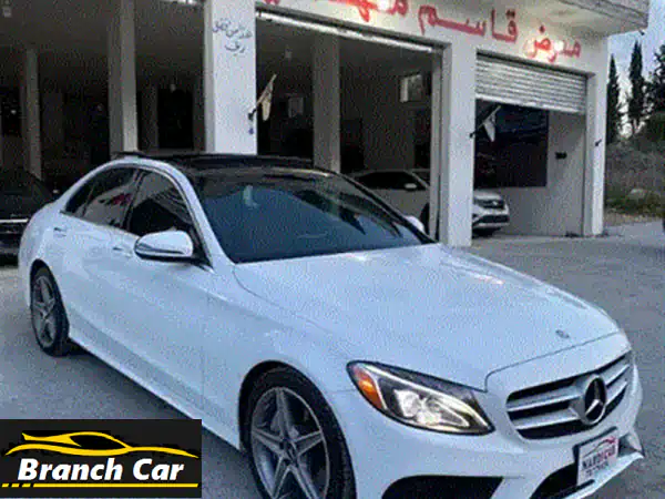 مرسيدس بنز C300 2016 بيضاء - كالجديدة! فرصة ذهبية!