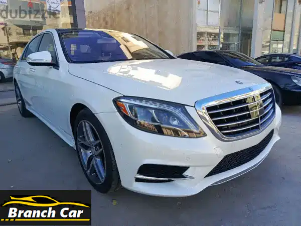 مرسيدس S550 4MATIC AMG 2016 - فخامة لا تُضاهى! (خيارات كاملة)