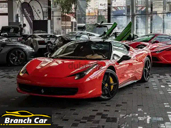 فيراري 458 Italia 2012 - جوهرة حمراء نادرة للبيع! (سعر مميز)