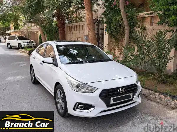 Hyundai Accent  2019  full option with Sunroof