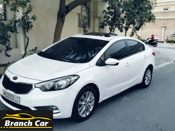 Kia Cerato 2015 full option second owner excellent condition low mileage only 103000 km