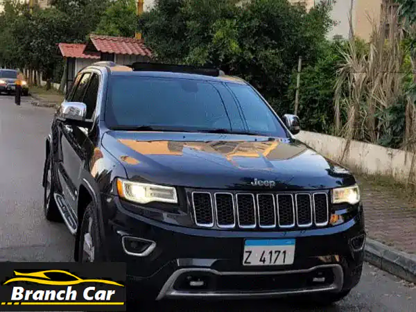Jeep Grand Cherokee Overland 2015v6 with Special Plate Number