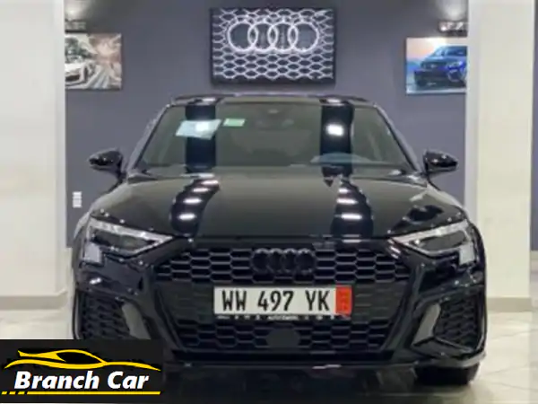 Audi A3 Sportback 2020 SLINE BLACK FULLOPTION 4000 km ( PREMIÈRE MAIN )