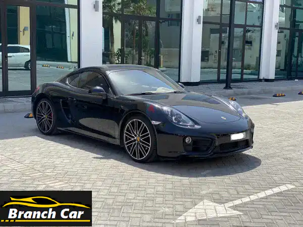 Porsche Cayman 2015 (Black)