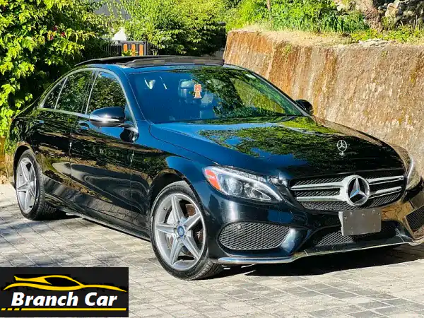 mercedes c3004 matic 2015 black on black