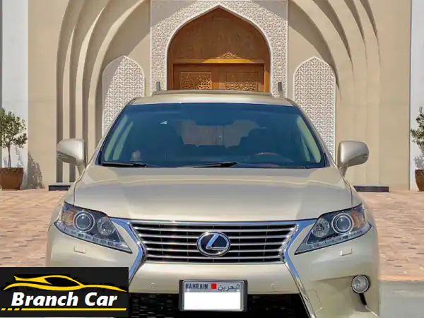 lexus rx 350 year 2015 mileage 100 kms bahrain agent  agency maintained registration  02  2025 ..
