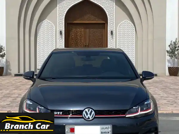 volkswagen golf gti year 2018 mileage 69 kms bahrain agent  agency maintained specification  ...