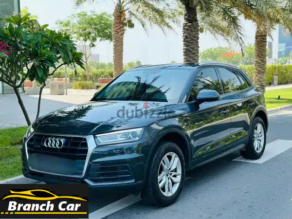 Audi Q52019 model. Agent maintained under warranty with servipackage