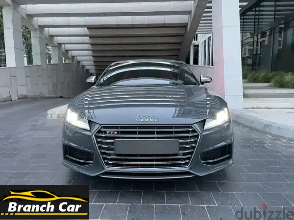 Audi TTS 2017 Gray on Red stage 3 plus company source