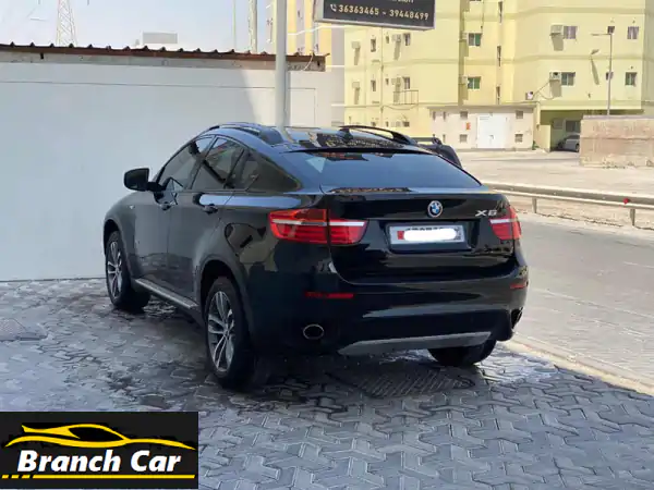 bmw x6/2014 (black) mileage 84500 km, mid option alloy wheel, sensors, bluetooth, camera, leather ..