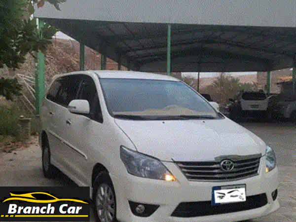 السيارة العائلية تويوتا أنوفا وارد سعودي 2013 سيارة نظيفة جدا