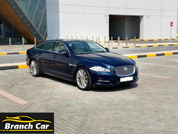 jaguar xjl 2013 (blue) mileage 167350 km, full option alloy wheel, sensors camera cruise control, ..