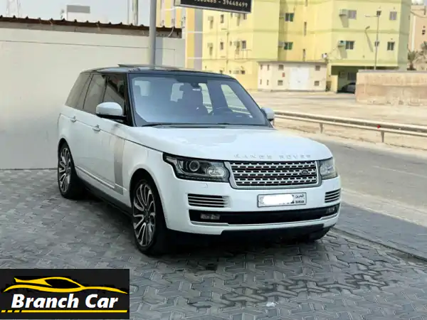 range rover autobiography 2016 (white) mileage 95900 km, full option alloy wheel, sensors, ...