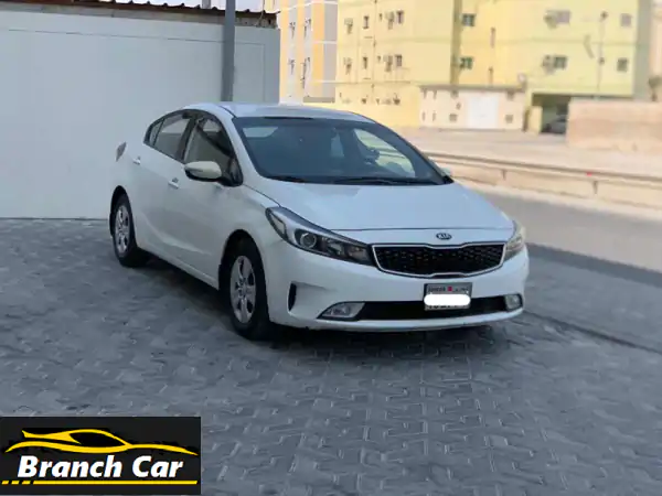 kia cerato 2017 (white) mileage 141300 km, basic option sensors, cruise control, bluetooth, 4 ...