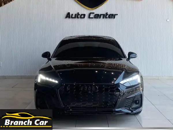 audi a5 quattro black edition year 2023 km 4 only bahrain agent maintained/ under warranty fully ...