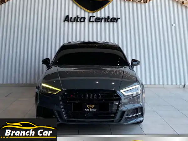 audi s3 quattro year 2018 km 114 only bahrain agent fully loaded contact us + auto  center  bh ...