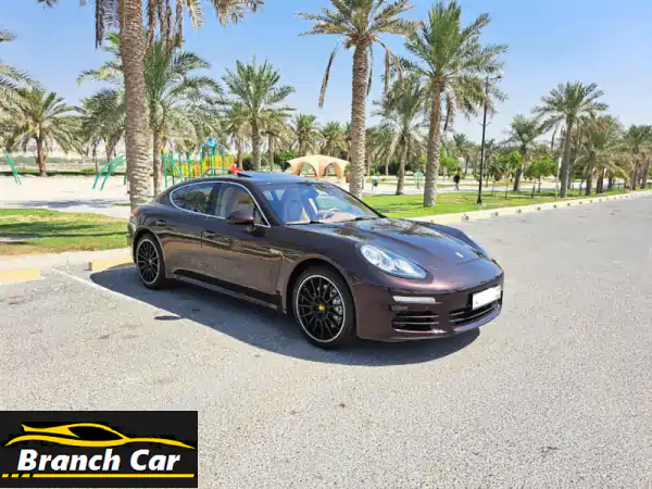 porsche panamera s 2014 (brown) mileage 102100 km, full option alloy wheel, leather seats, cruise ..