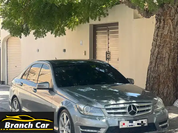 للبيع مرسيدس c200 موديل 2013 قاطع 150000 km