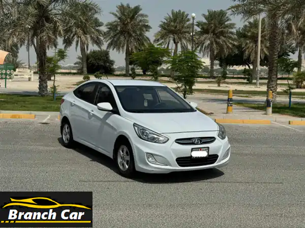 hyundai accent 2018 (white) mileage 182650 km, basic option alloy wheel, bluetooth, 4 cylinders, ...