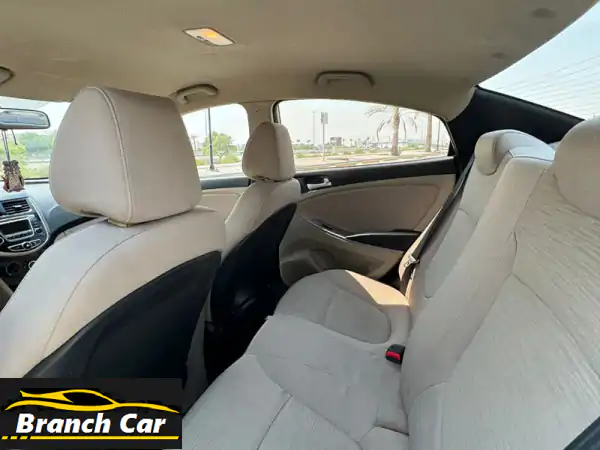 hyundai accent 2018 (white) mileage 182650 km, basic option alloy wheel, bluetooth, 4 cylinders, ...