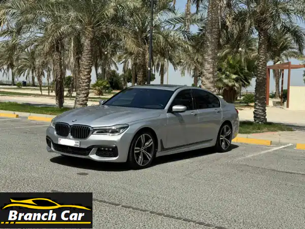 bmw 730 li 2017 (silver) mileage 153700 km, full option alloy wheel, sensors, bluetooth, cruise ...