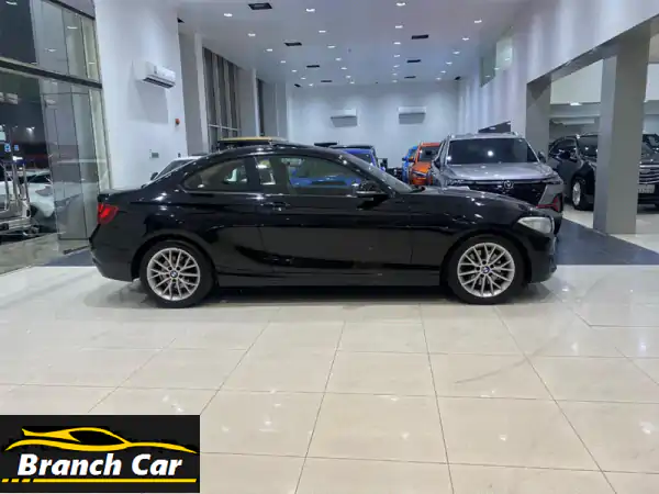 bmw 220 i 2014 (black) mileage 211000 km, full option alloy wheel, sensors, sun roof, camera, ...