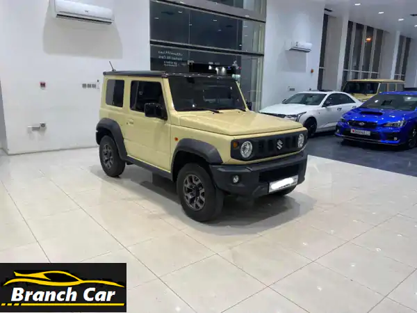 suzuki jimny 2022 (beige) mileage 47200 km, mid option alloy wheel, cruise control, bluetooth, 4 ...