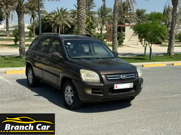 kia sportage 2007 (brown) mileage 290700 km, basic option 4 cylinders, 2.0 l engine, 5 seats, price