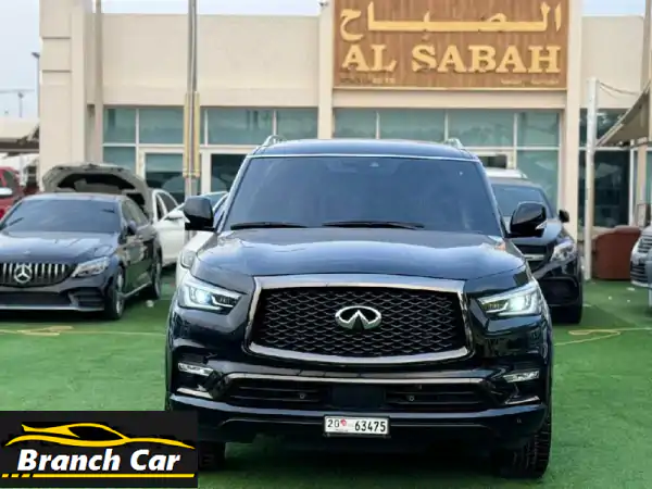 انفينيتي qx 80 وارد كندا 2022 فل اوبشن لا يوجد حوادث...