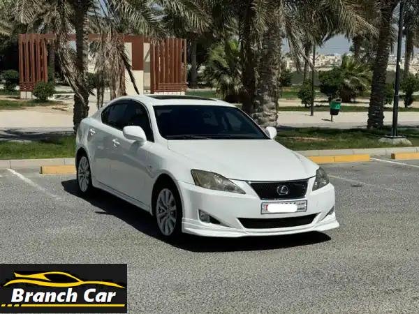 lexus is 300/2007 (white) mileage 193300 km, full option alloy wheel, sensors, bluetooth, cruise ...