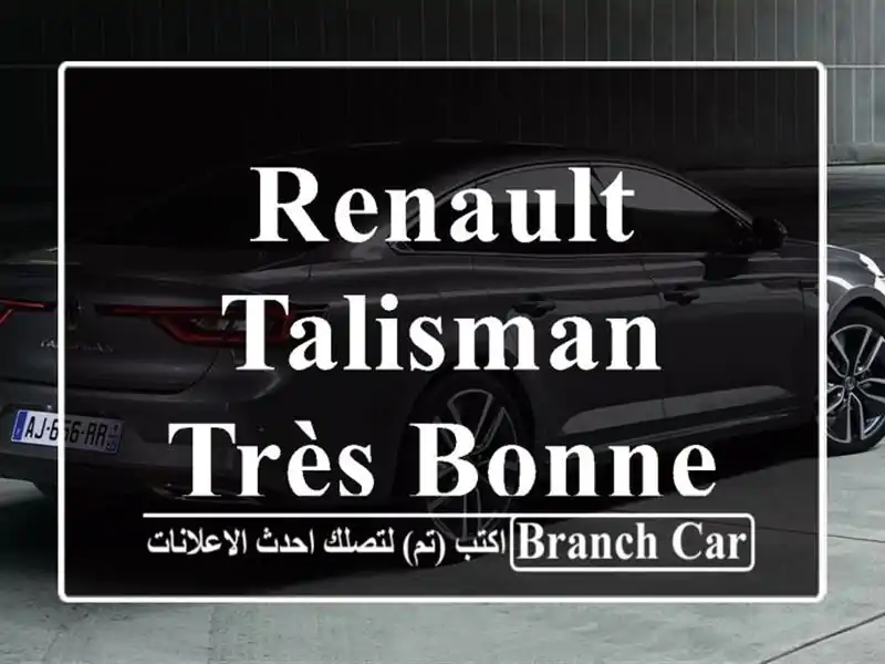 renault talisman très bonne état