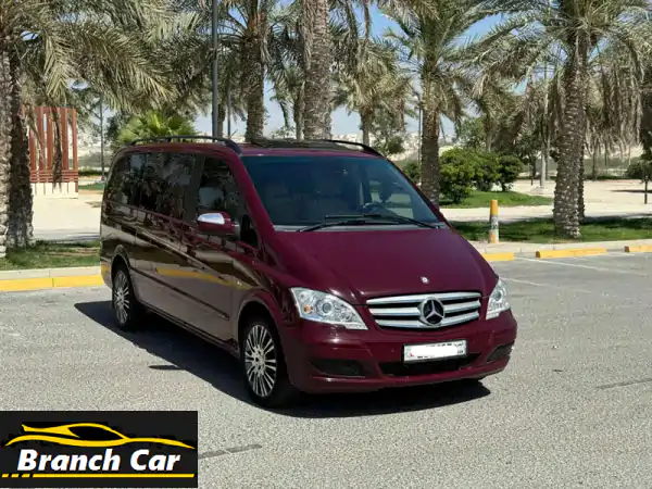 mercedes benz viano 2014 (red) mileage 73450 km, full option alloy wheel, sensors, bluetooth, ...