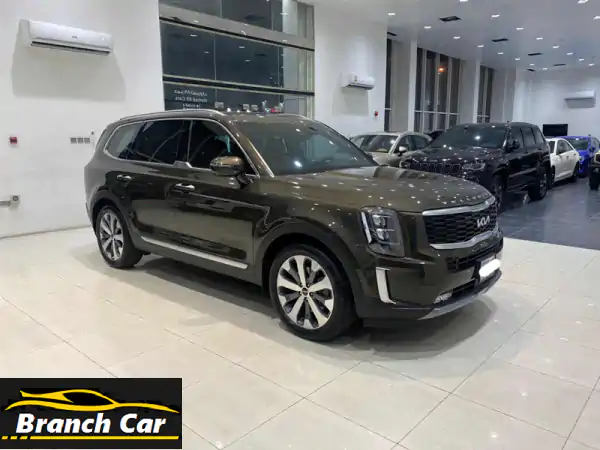 kia telluride gt  line 2022 (grey) mileage 29050 km, full option alloy wheel, sensors, camera, ...