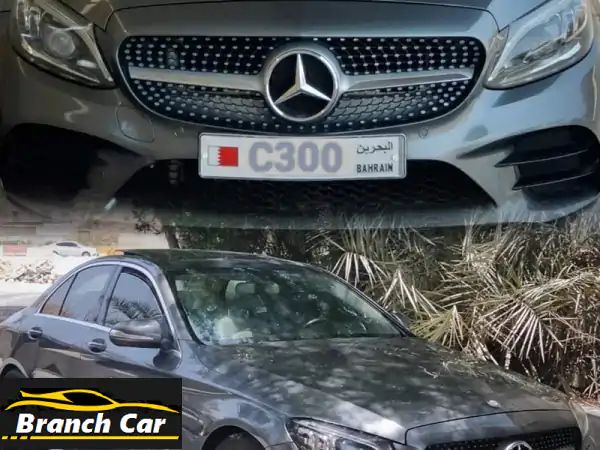 للبيع مرسيدس c300 موديل 2017 ماشي 135000 km