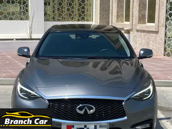 infinitiq 30 year 2018 mileage 42 kms bahrain agent agency maintained registration 10/2024 full ...