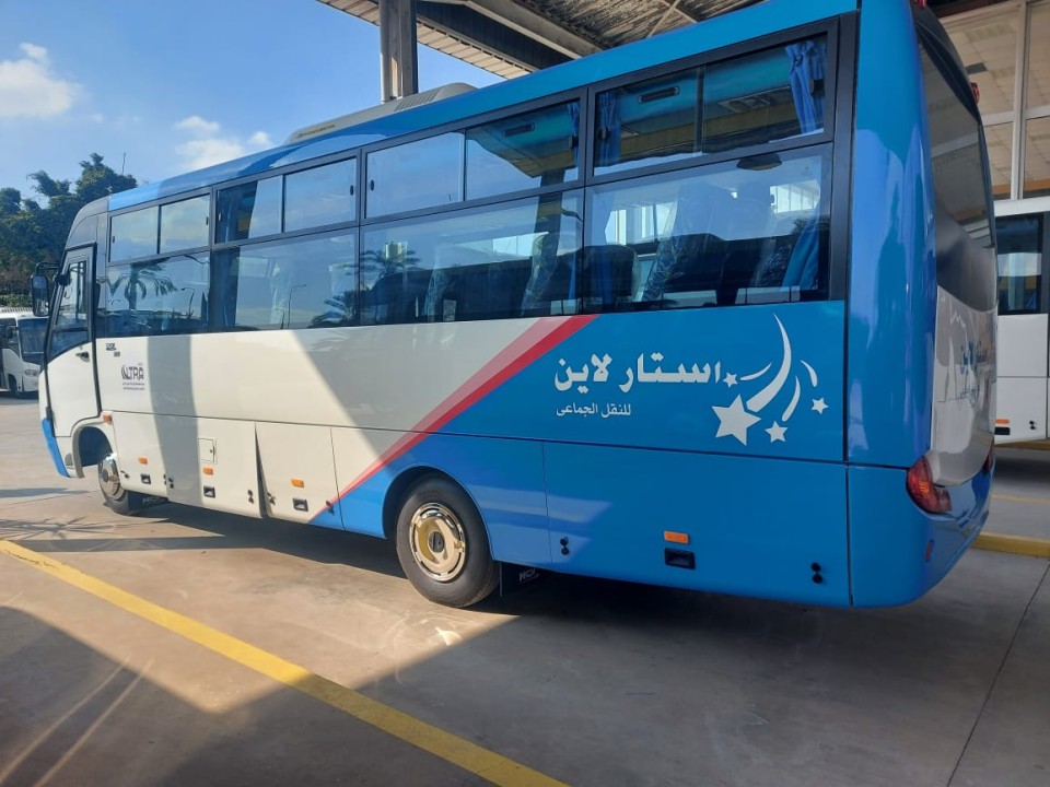 Rent Bus Egypt offers reliable and comfortable transportation with our Chevrolet 33-seater bus rental service.