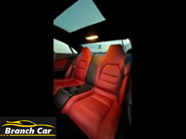 امتلك الفخامة والرياضية: مرسيدس E350 كوبيه 2012 AMG - أبيض لؤلؤي بداخلية حمراء، فل كامل، وكالة!