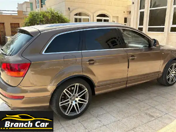 أودي Q7 خليجية رياضية: فخامة بحالة المصنع وممشى...